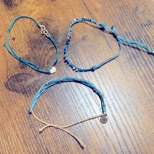 3 discontinued Pura Vida bracelets
